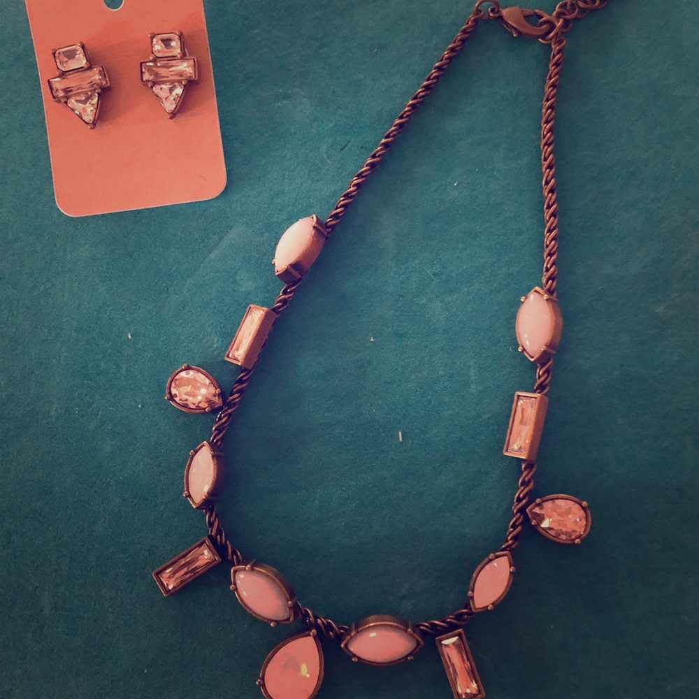 SILPADA - Crystal Clear Necklace and Earrings